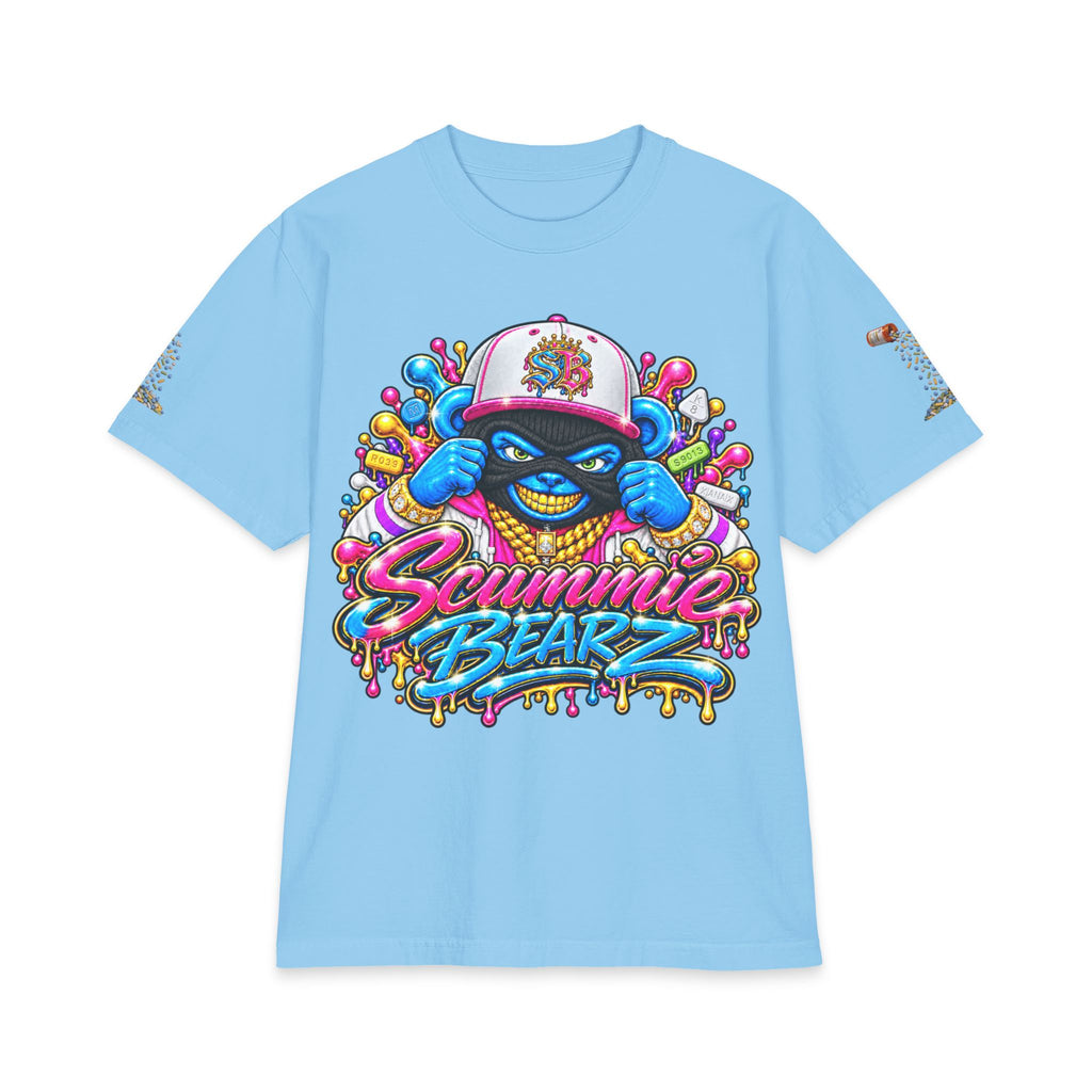 Get Your Mind Right — Multicolor Remix | SCUMMIEBEARZ™ Shaka Wear Heavyweight Tee