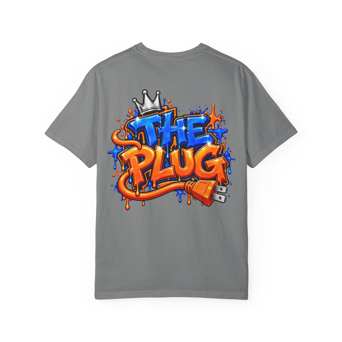 Unisex Garment-Dyed T-shirt-THE PLUG-SCUMMIEBEARZ™️