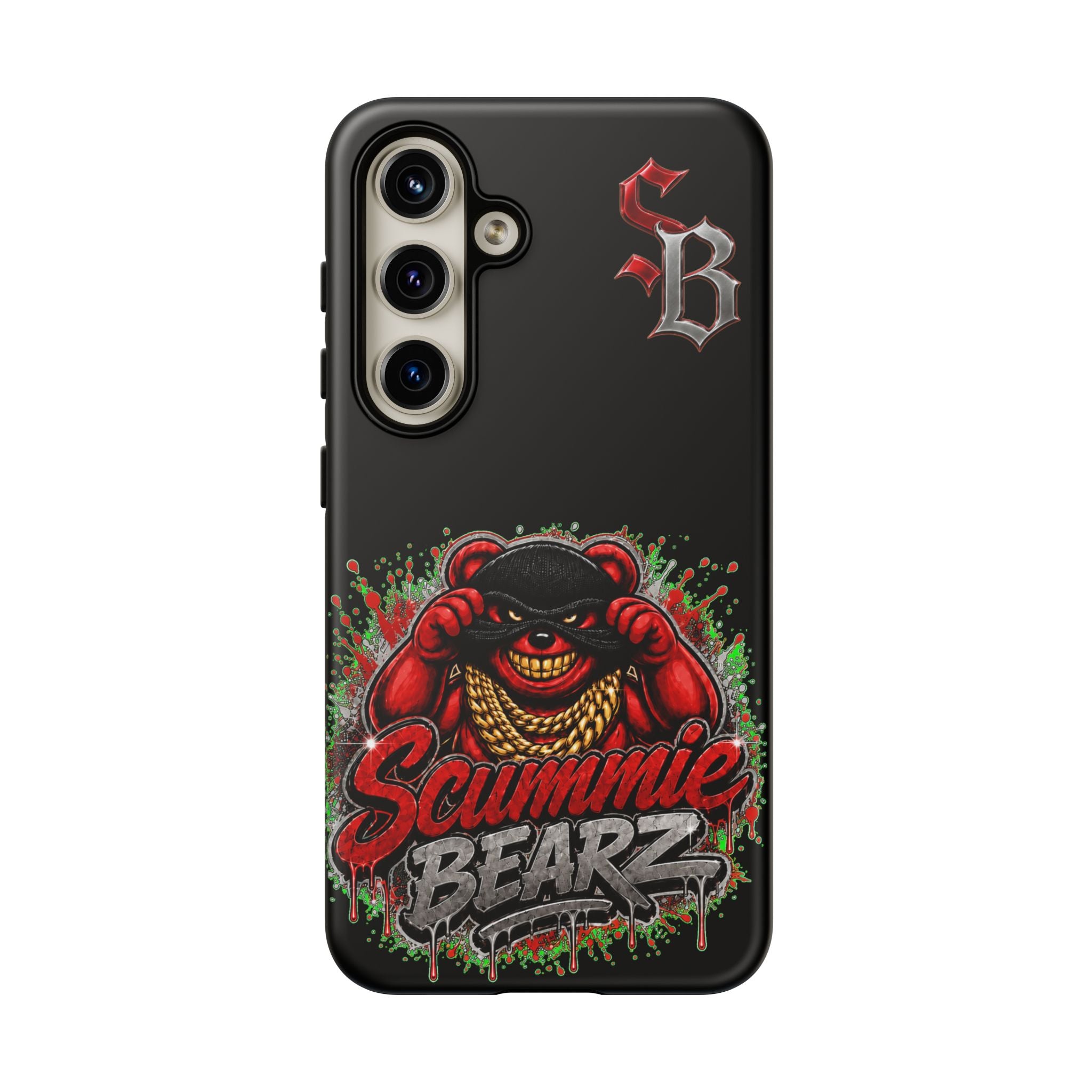 SCUMMIEBEARZ ♦️RED LOGO♦️ Tough Cases