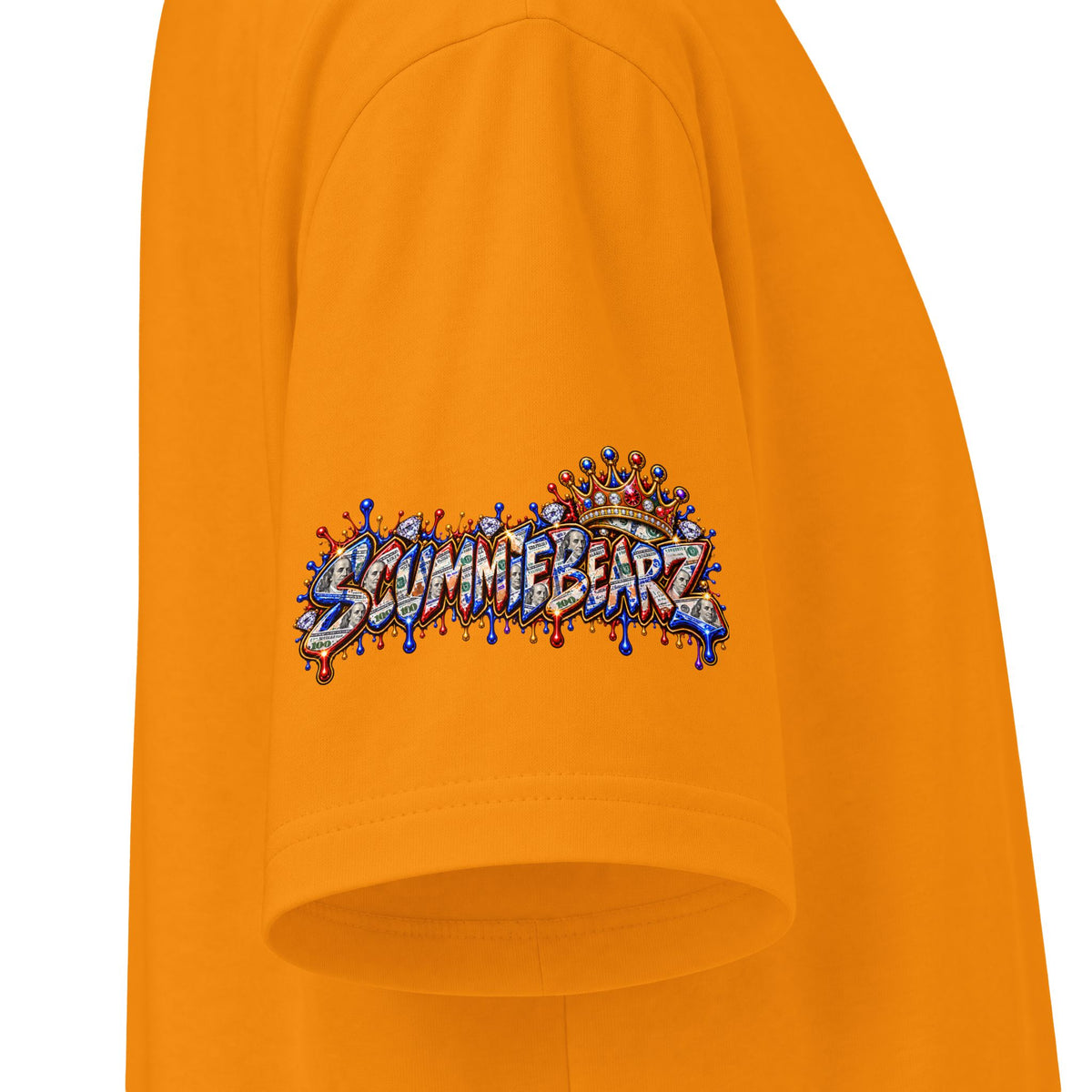Get Served Red/Blue Remix | SCUMMIEBEARZ™ Shaka Wear Heavyweight Tee