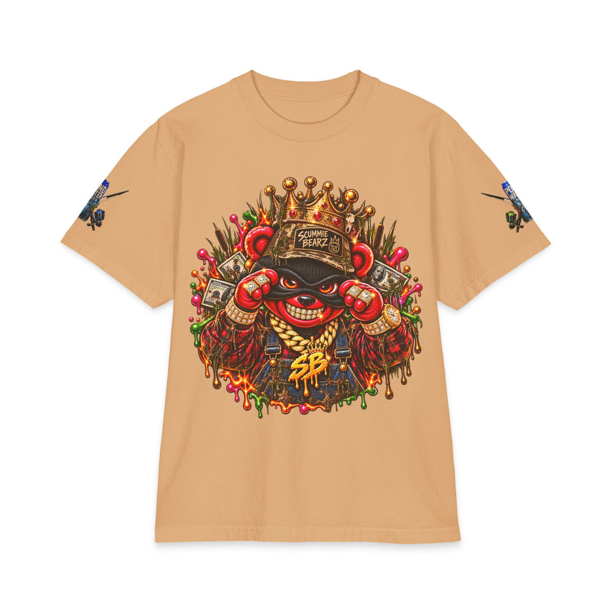 Unisex Max Heavyweight Short Sleeve-REBEL FORD-SCUMMIEBEARZ™️