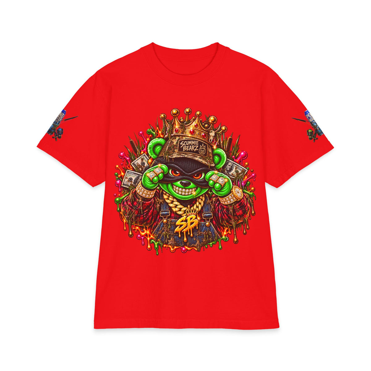 No Babe The Monster Got You | SCUMMIEBEARZ™ Shaka Wear Heavyweight Tee