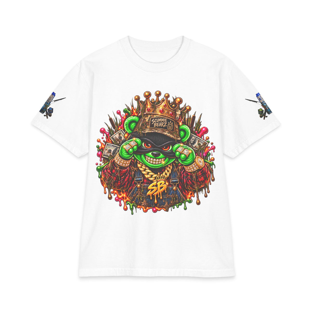 No Babe The Monster Got You | SCUMMIEBEARZ™ Shaka Wear Heavyweight Tee