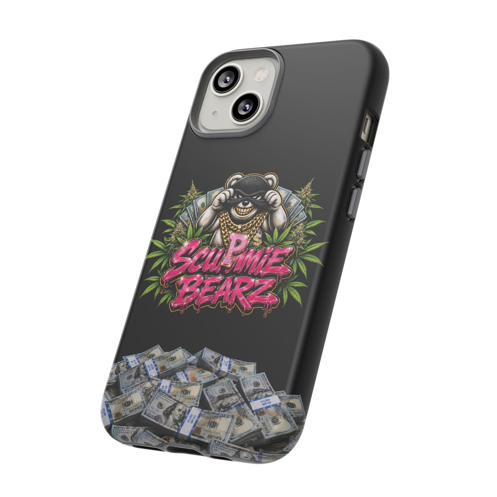 SCUMMIEBEARZ P.M.W. (P***y Money Weed) Logo Tough Cases