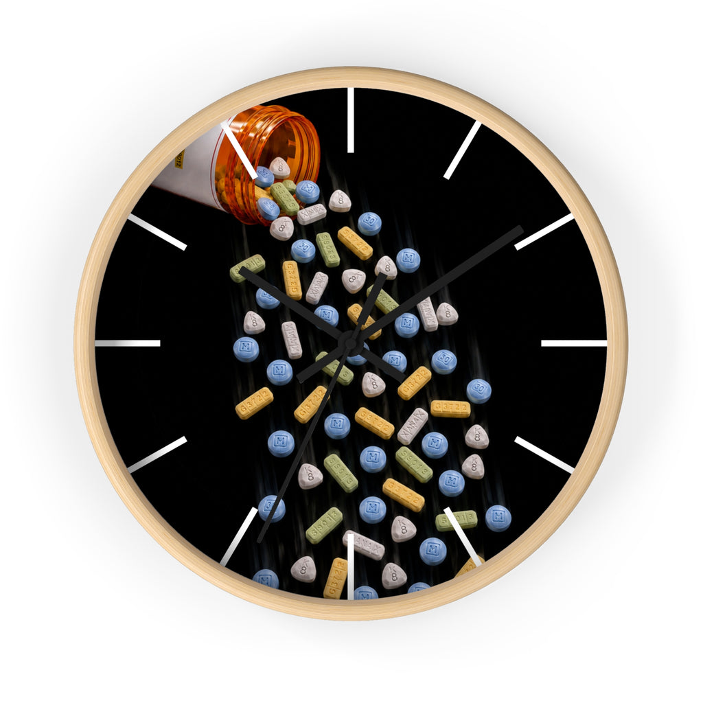Wall clock- GET YOUR MIND RIGHT-SCUMMIEBEARZ™️