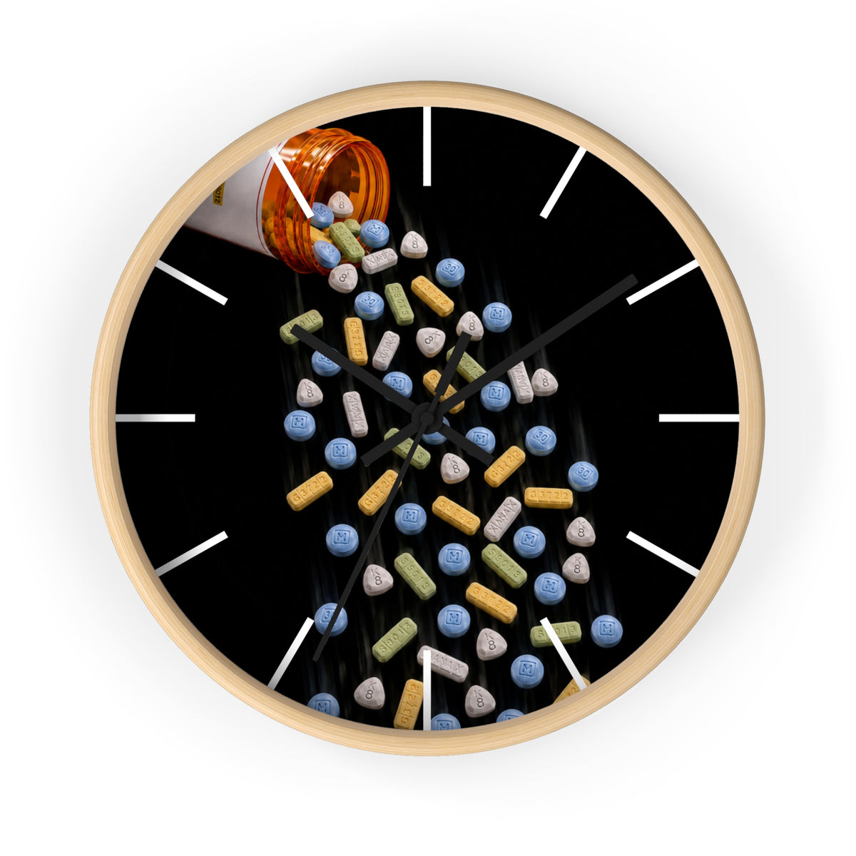 Wall clock- GET YOUR MIND RIGHT-SCUMMIEBEARZ™️