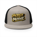 5 Panel Trucker Cap-GOLD MONEY IS THE MOTIVE-SCUMMIEBEARZ™