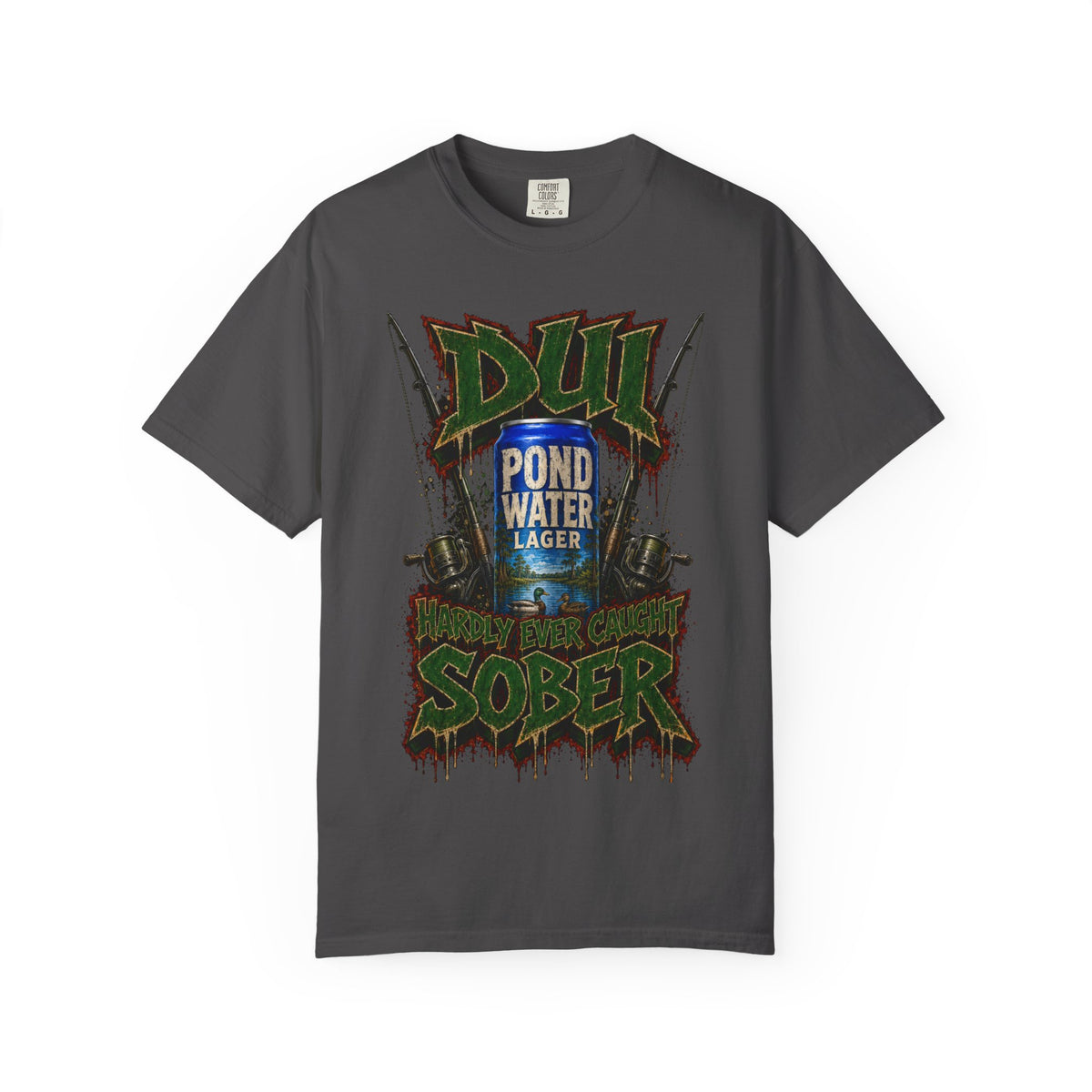 Unisex Garment-Dyed T-shirt-HILLBILLY COLLECTION -SCUMMIEBEARZ™