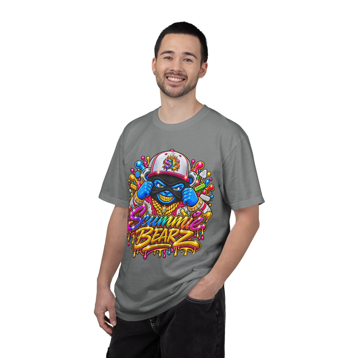 Unisex Garment-Dyed T-shirt-GET YOUR MIND, RIGHT- SCUMMIEBEARZ™️