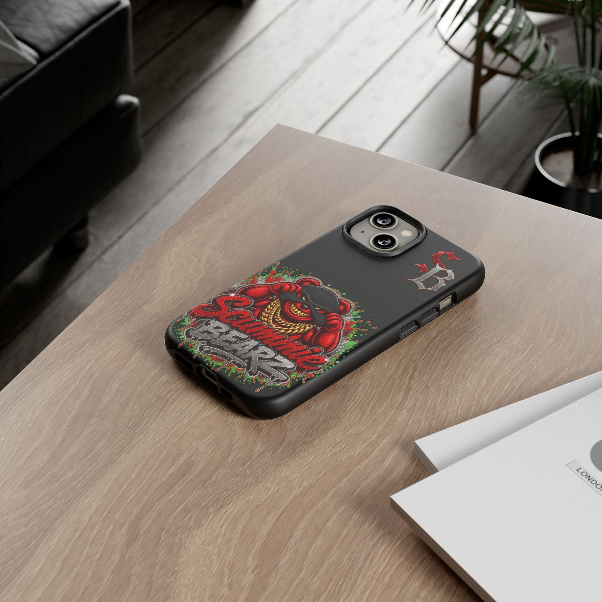 SCUMMIEBEARZ ♦️RED LOGO♦️ Tough Cases