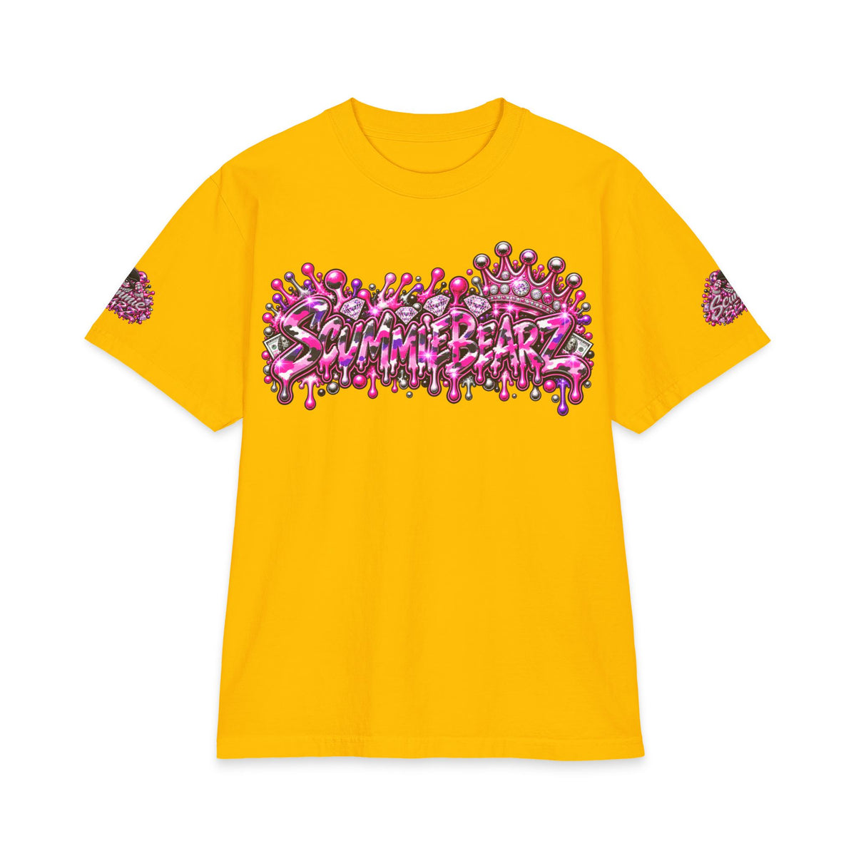 Ratchet — Pink/Purple | SCUMMIEBEARZ™ Shaka Wear Heavyweight Tee