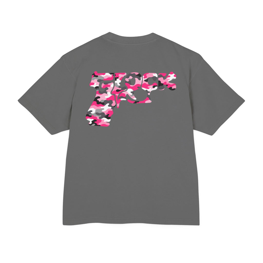 Unisex Urban Heavy Tee-PINK CAMO GLOCK™ -STREETWEAR-SCUMMIEBEARZ™️