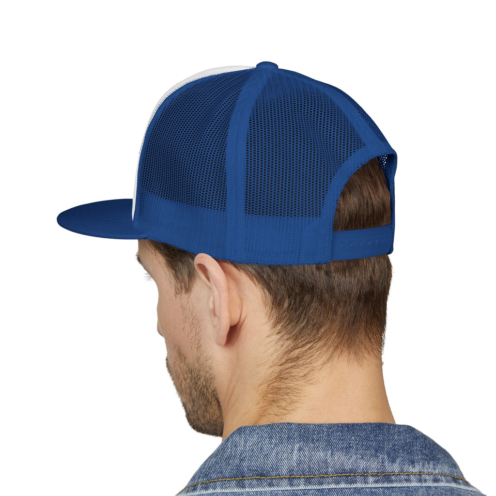 5 Panel Trucker Cap- PINK/SILVER MASK LOGO-SCUMMIEBEARZ™