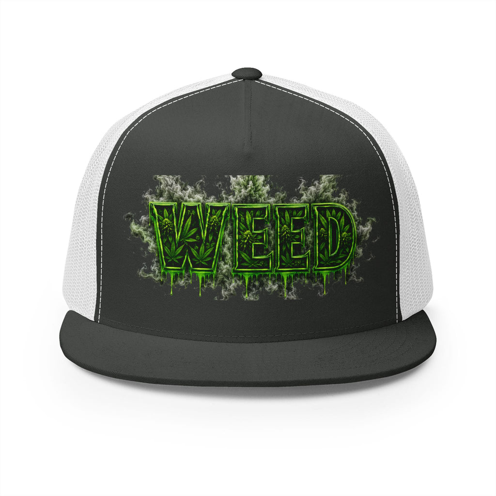 5 Panel Trucker CAP-WEED -SCUMMIEBEARZ™
