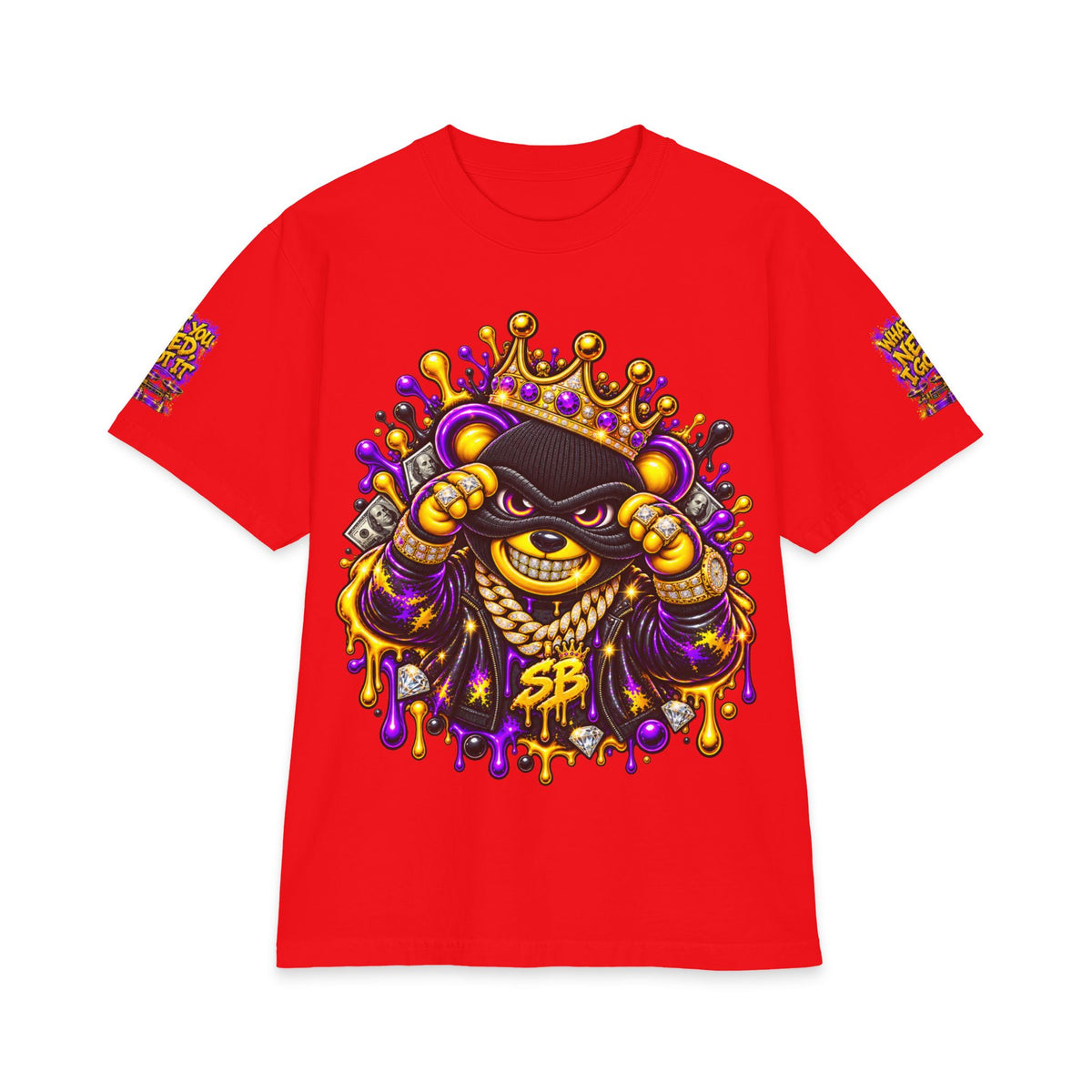 Get Served Trap House Edition | SCUMMIEBEARZ™ Shaka Wear Heavyweight Tee