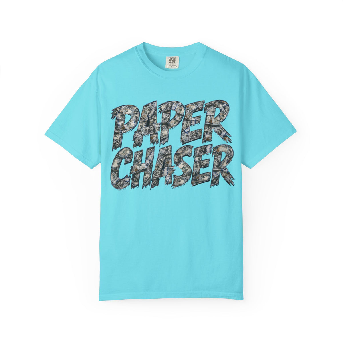 Unisex Garment-Dyed T-SHIRT- PAPER CHASER NO DAYS OFF -SCUMMIEBEARZ™