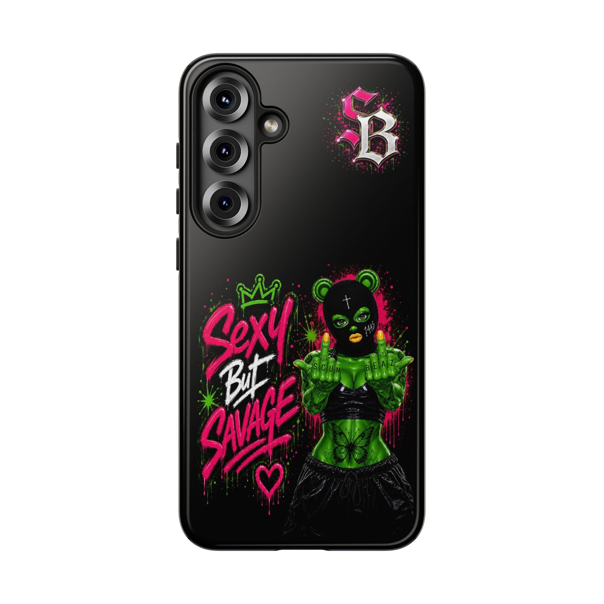 SCUMMIEBEARZ Sexy But Savage Green Remix Tough Cases