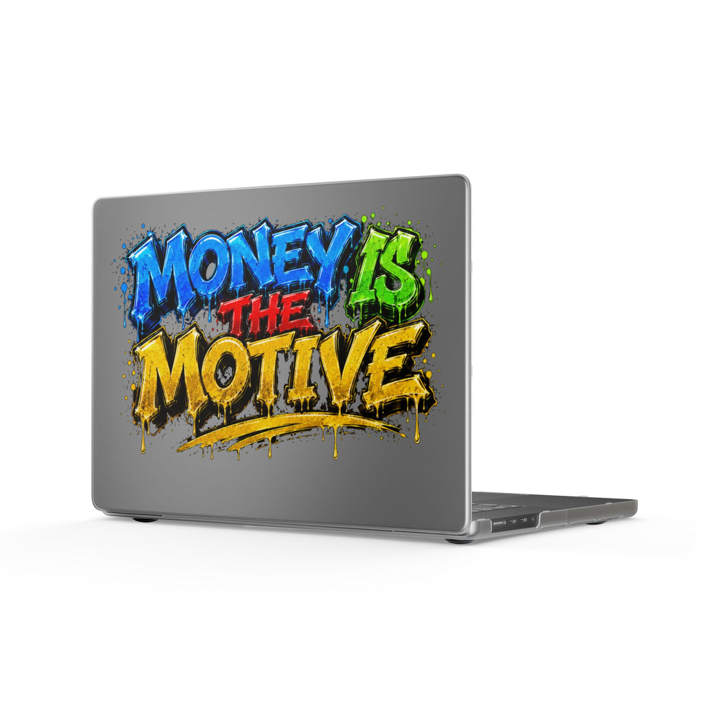 Matte MacBook Cases-MONEY IS THE MOTIVE-SCUMMIEBEARZ™️