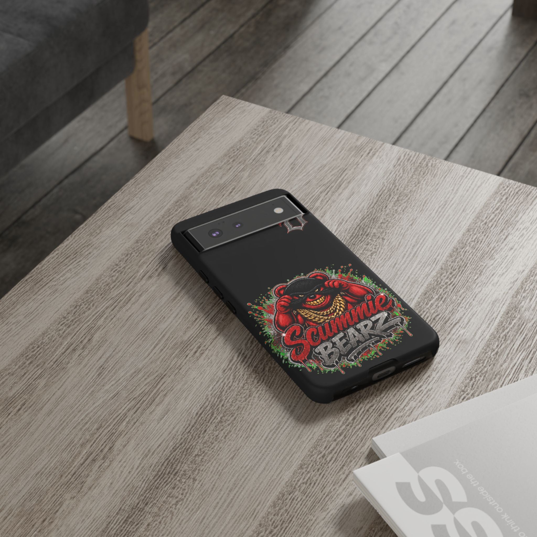SCUMMIEBEARZ ♦️RED LOGO♦️ Tough Cases
