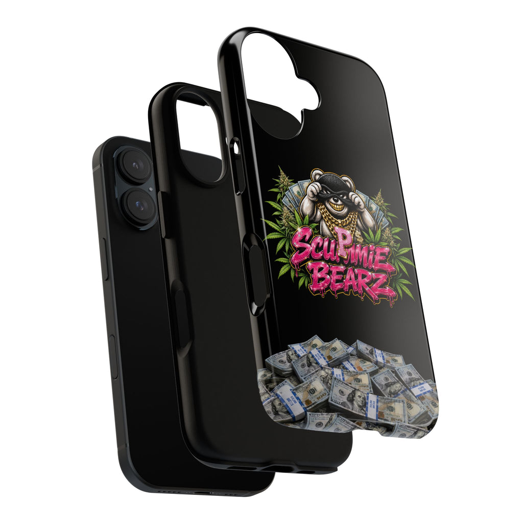 SCUMMIEBEARZ P.M.W. (P***y Money Weed) Logo Tough Cases