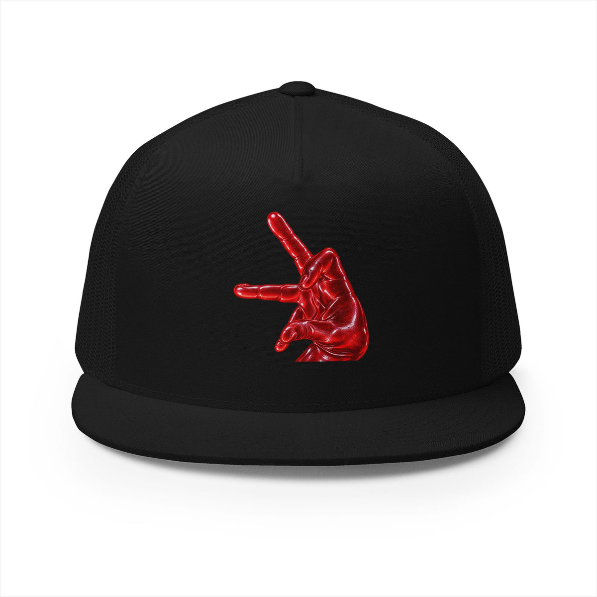 5 Panel Trucker Cap-BLOOD MONEY, HAND LOGO-SCUMMIEBEARZ™️