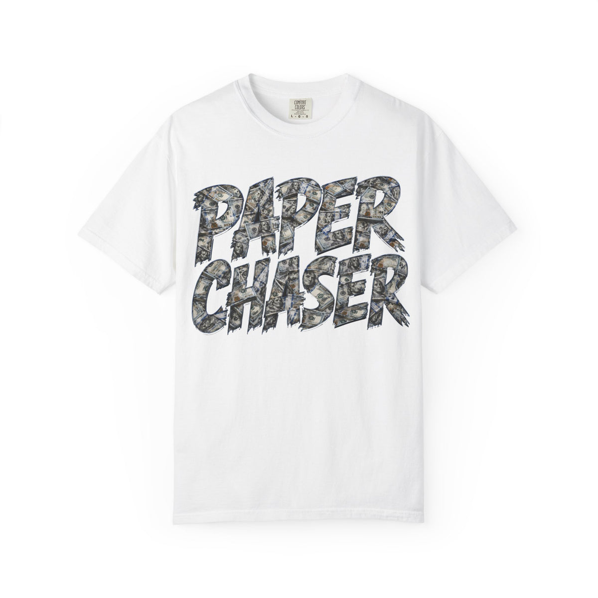 Unisex Garment-Dyed T-SHIRT- PAPER CHASER-SCUMMIEBEARZ™