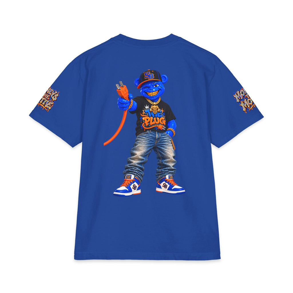 Unisex Max Heavyweight Short Sleeve-THE PLUG!!!-Scummiebearz™️