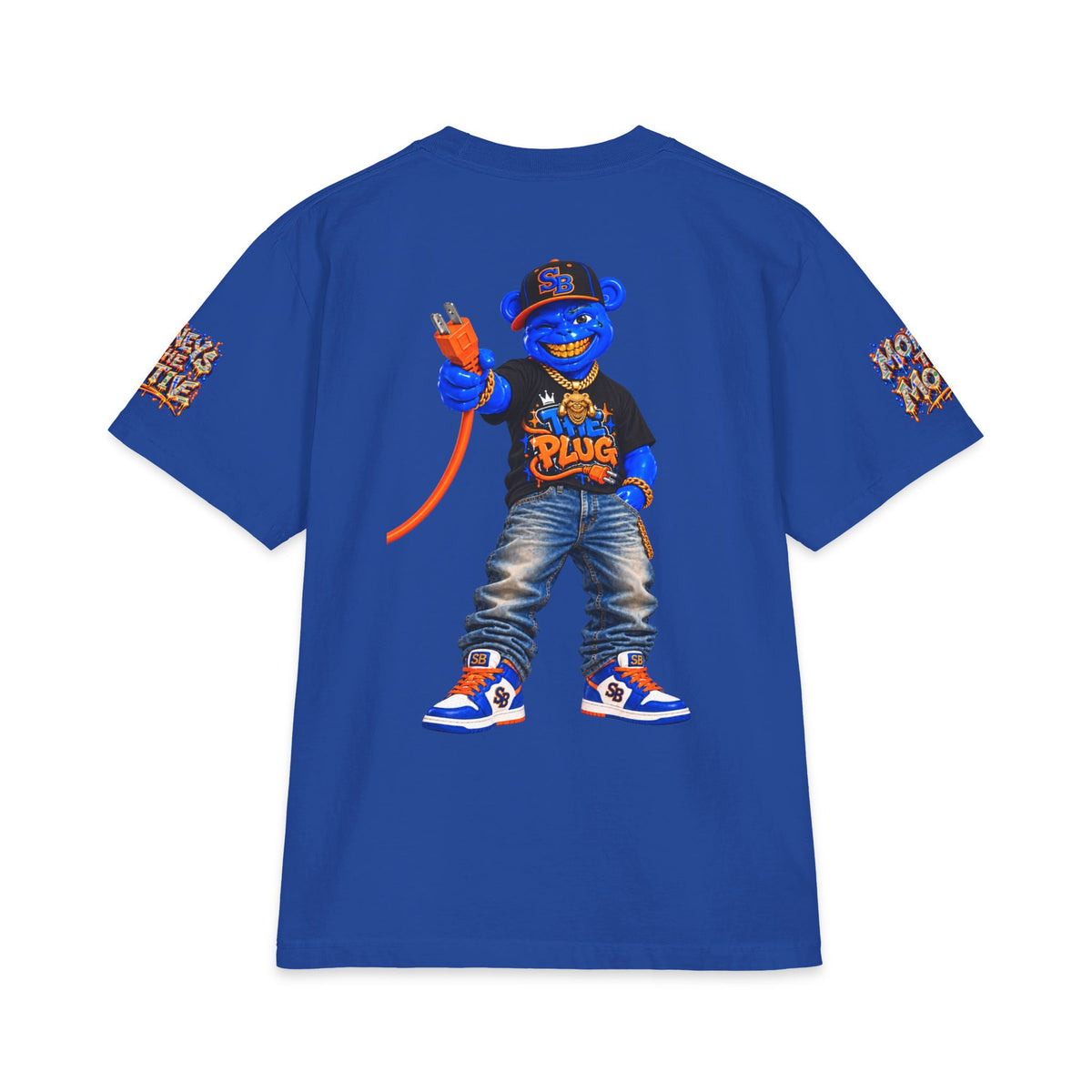 Unisex Max Heavyweight Short Sleeve-THE PLUG!!!-Scummiebearz™️