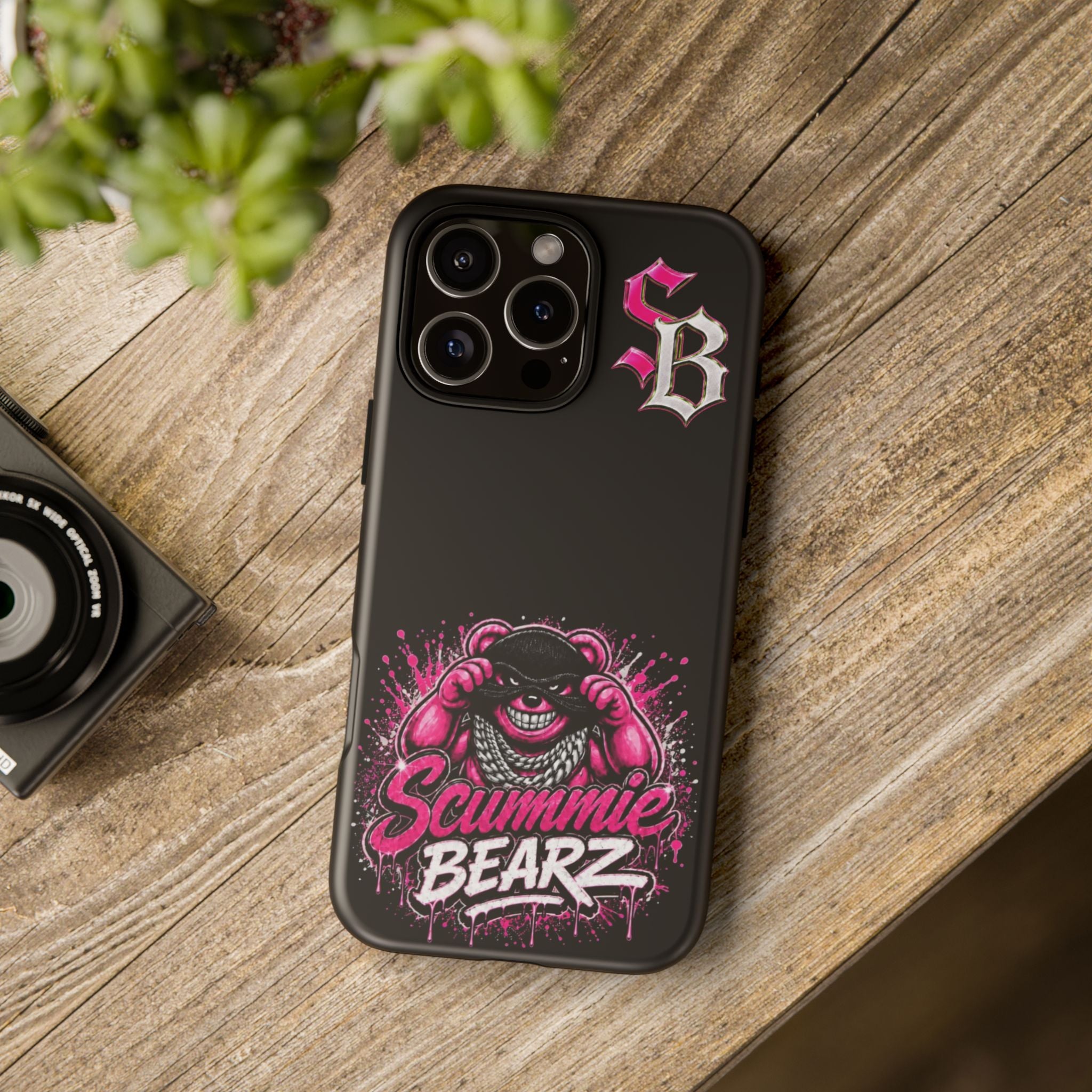 SCUMMIEBEARZ 🩷Pink Logo🩷Tough Cases