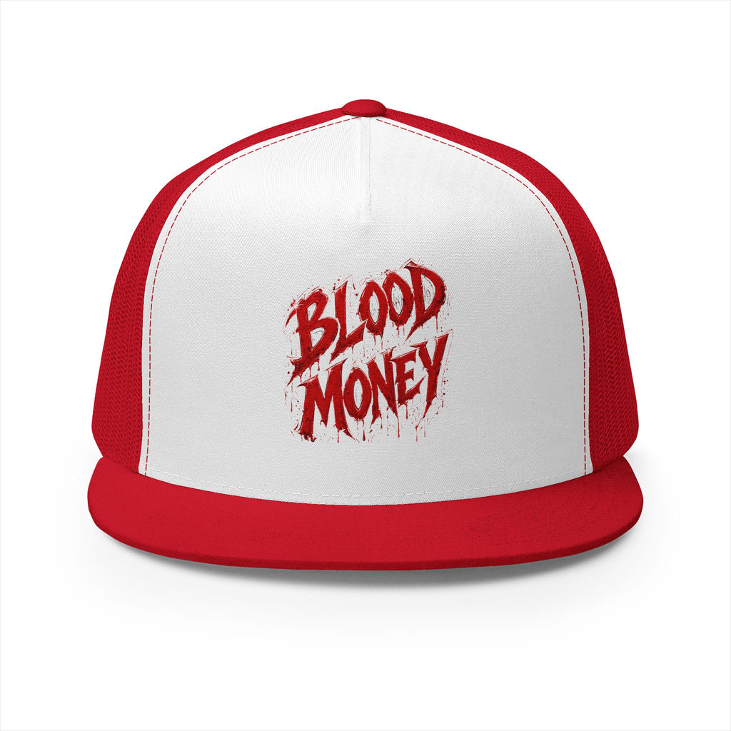 5 Panel Trucker Cap-BLOOD MONEY-SCUMMIEBEARZ™