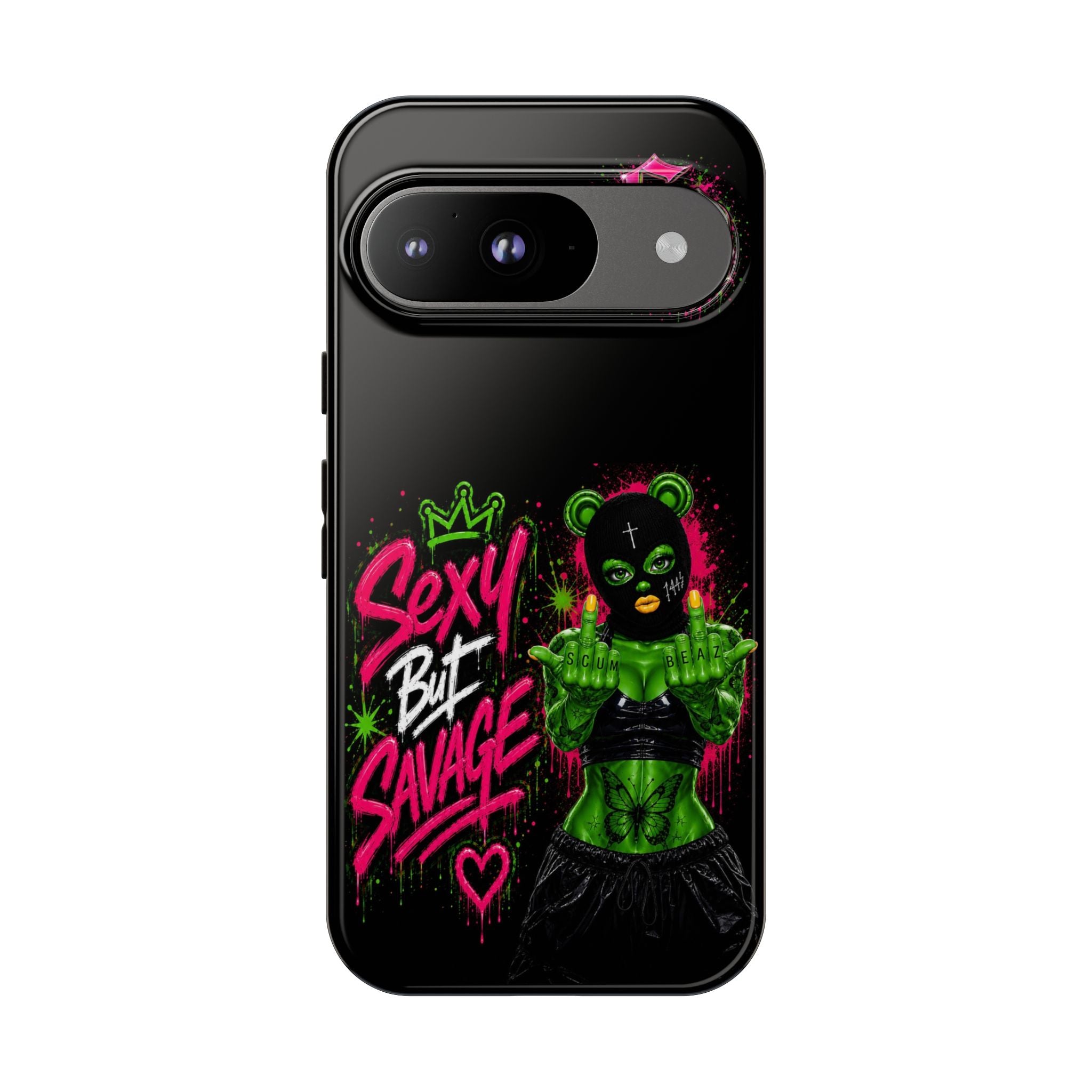 SCUMMIEBEARZ Sexy But Savage Green Remix Tough Cases