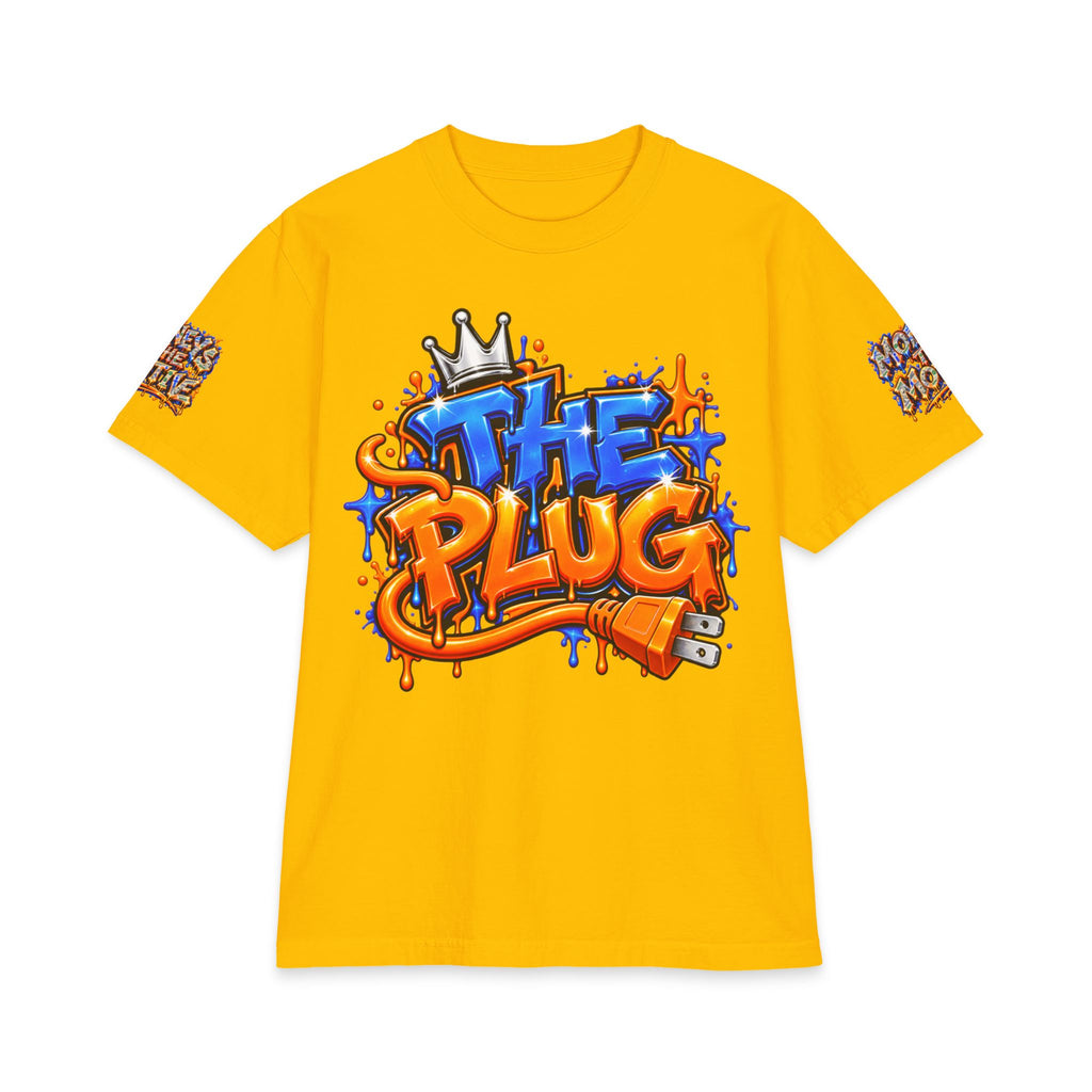 Unisex Max Heavyweight Short Sleeve-THE PLUG REMIX-SCUMMIEBEARZ™️