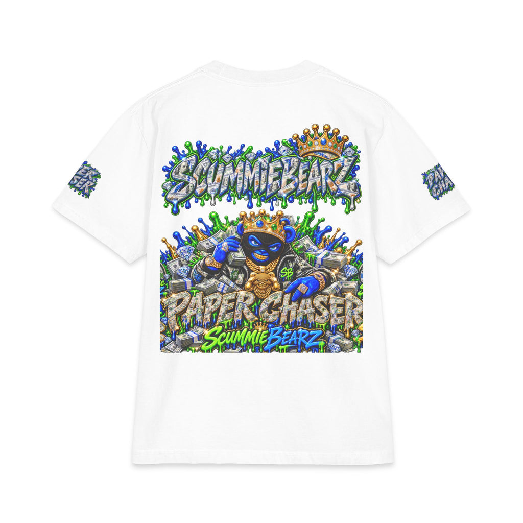 Sb Logo Paperchaser Masked Crown | SCUMMIEBEARZ™ Shaka Wear Heavyweight Tee