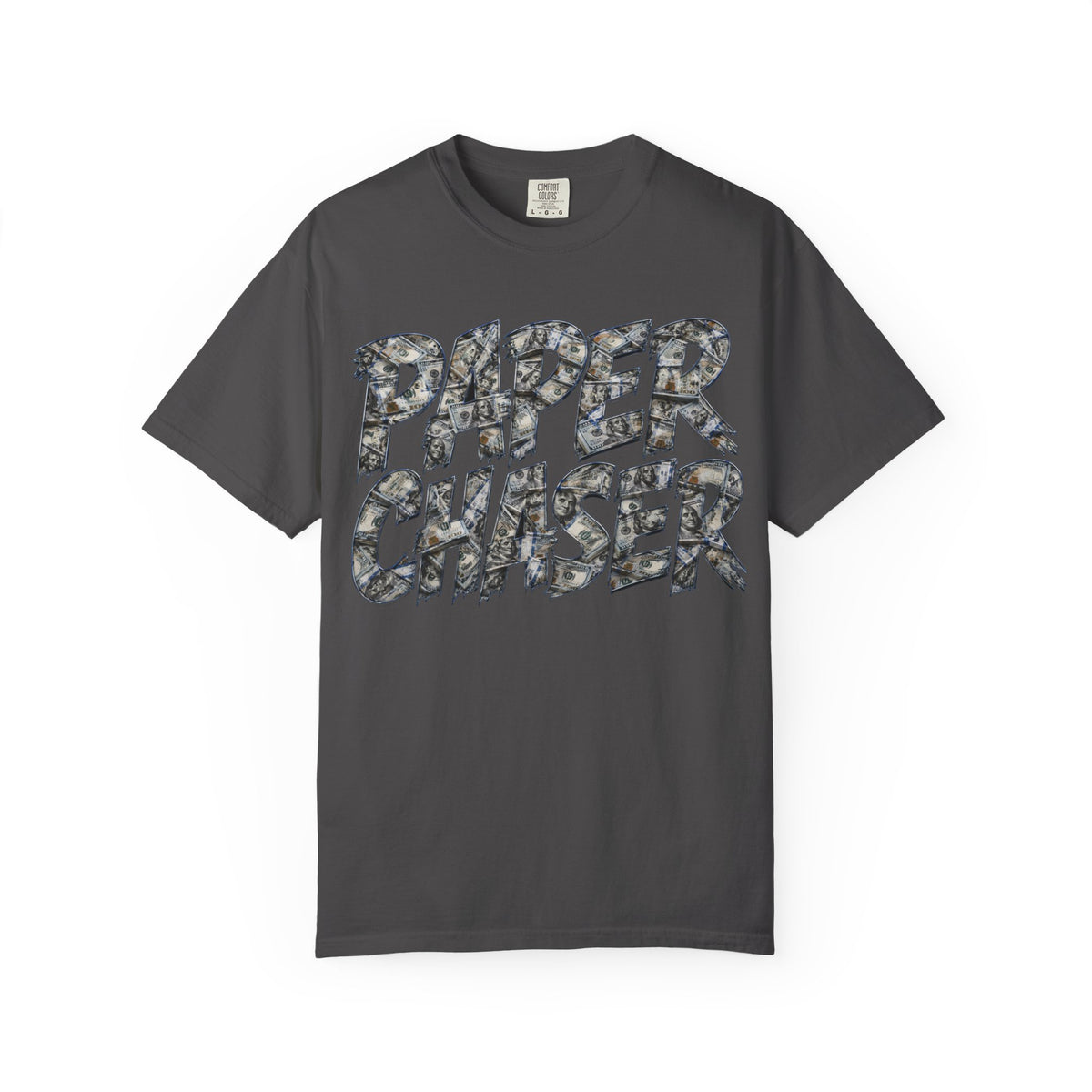 Unisex Garment-Dyed T-SHIRT- PAPER CHASER NO DAYS OFF -SCUMMIEBEARZ™