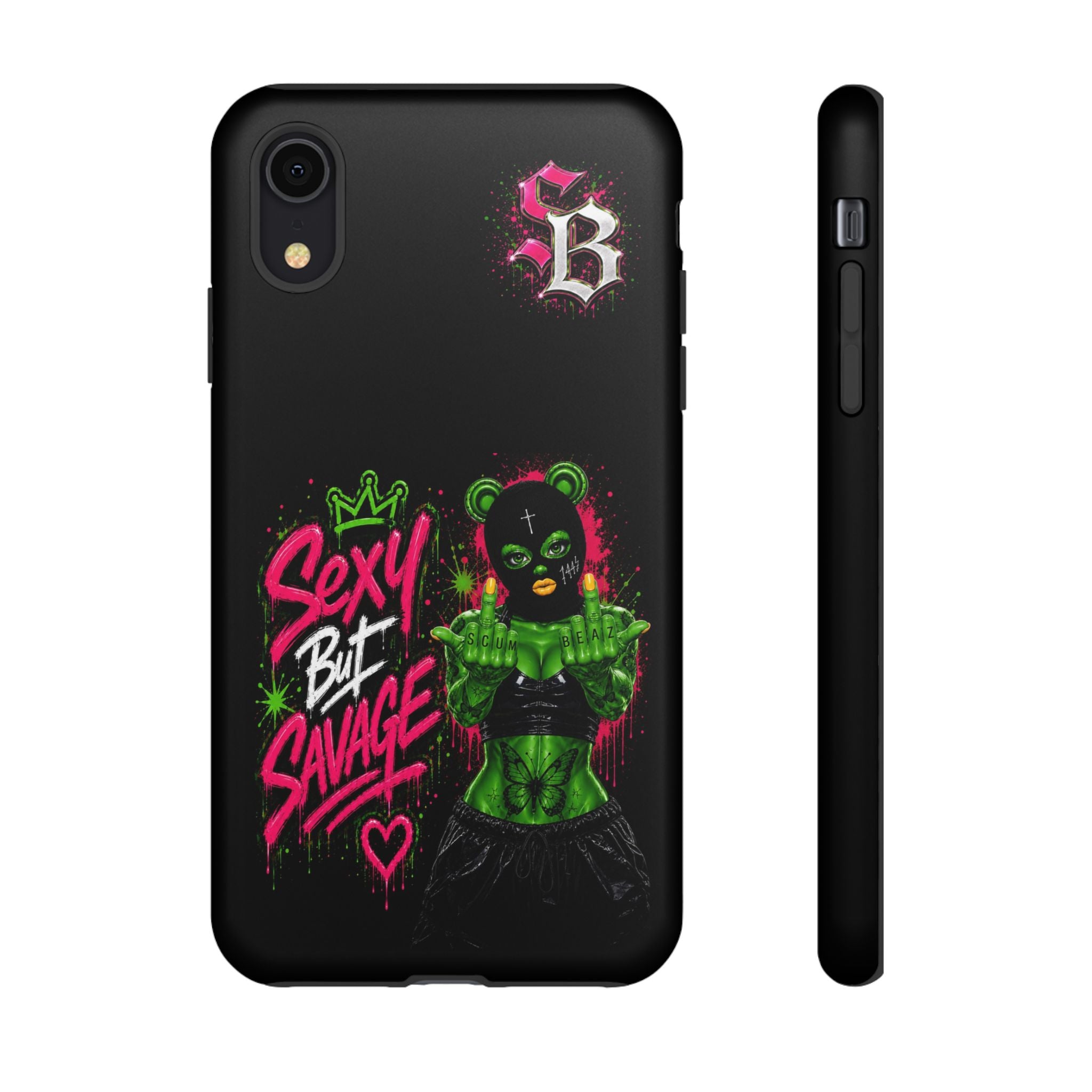 SCUMMIEBEARZ Sexy But Savage Green Remix Tough Cases