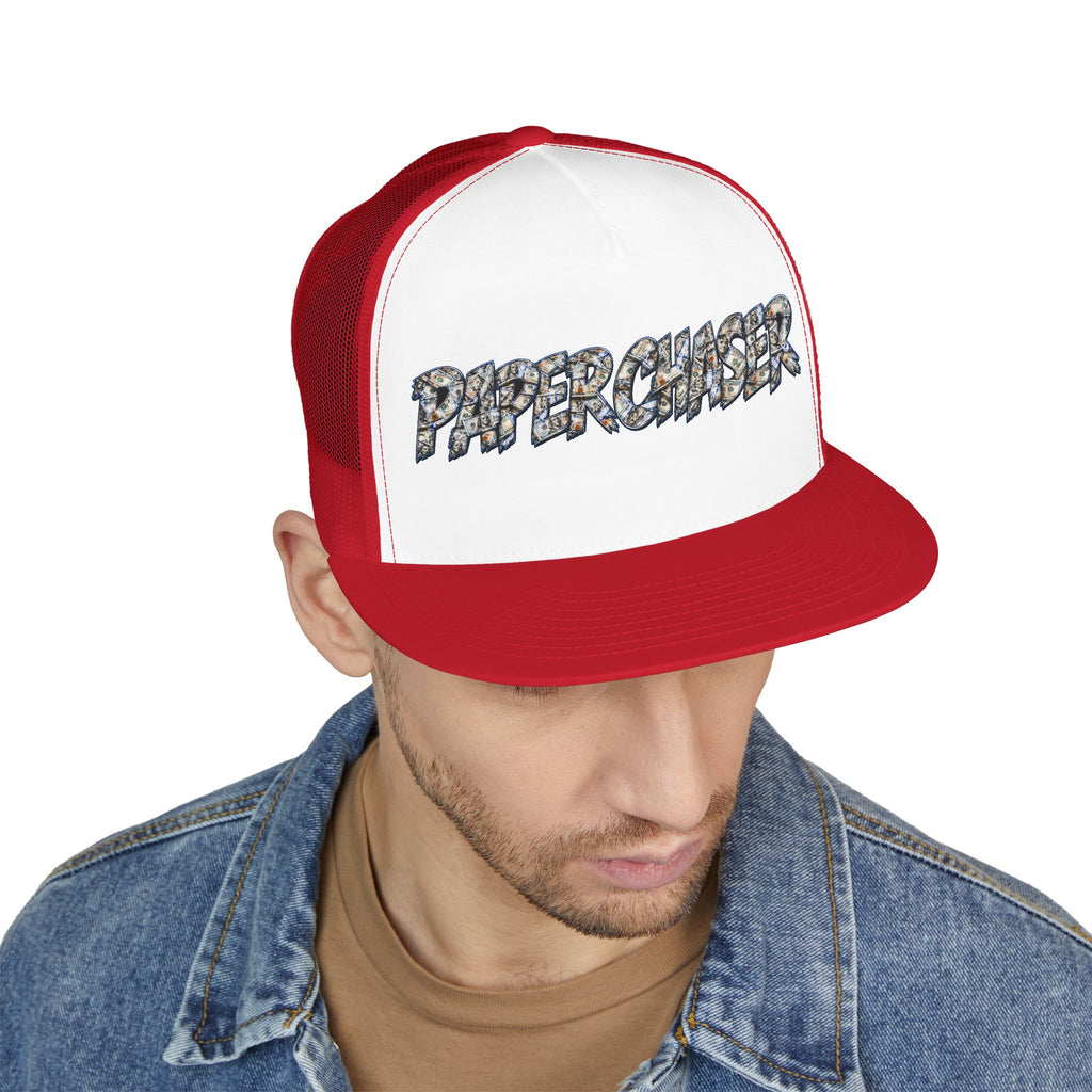 5 Panel Trucker Cap-PAPER CHASER-SCUMMIBEARZ™