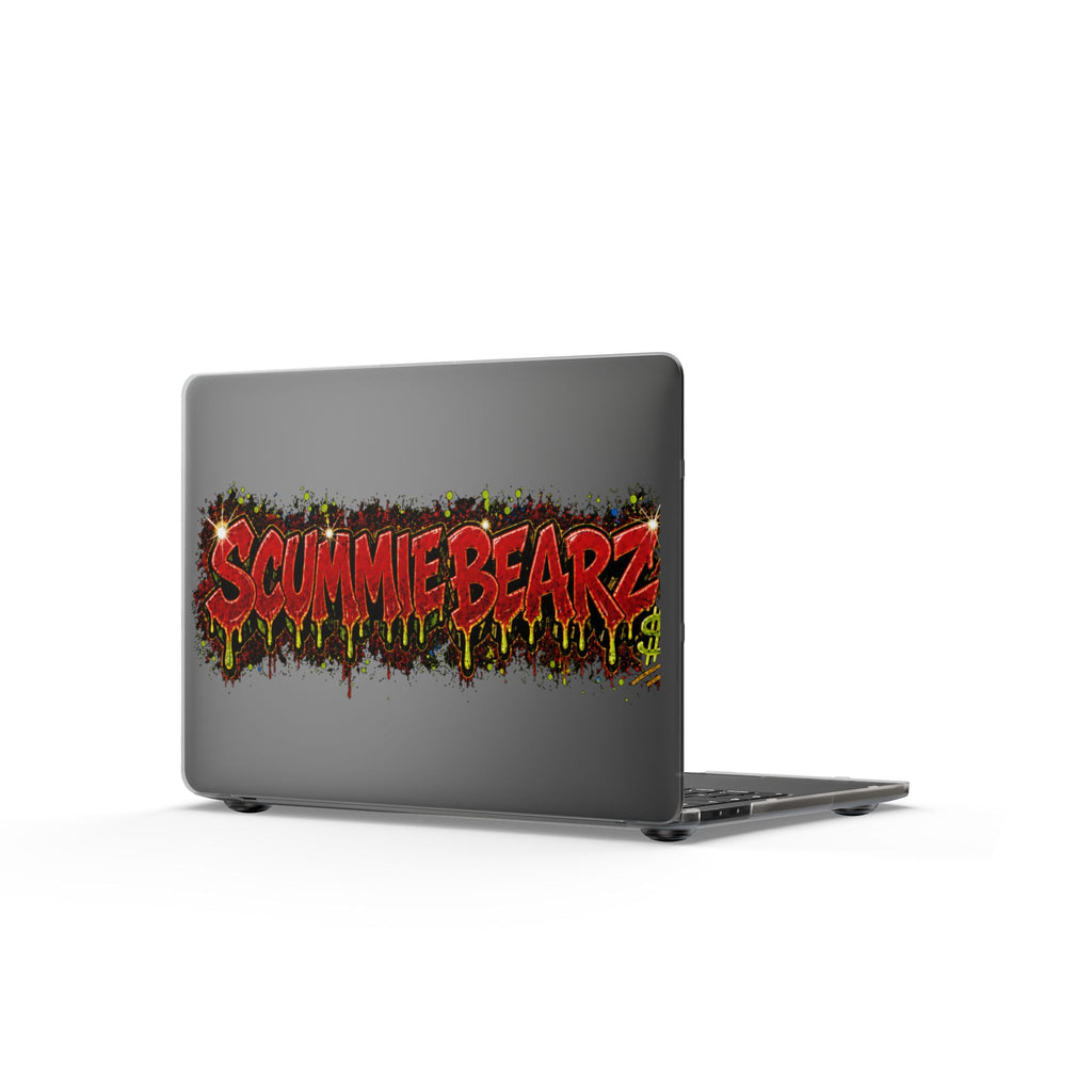Matte MacBook Cases-RED LOGO -SCUMMIEBEARZ™