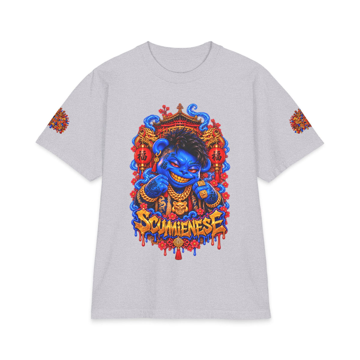 Unisex Max Heavyweight Short Sleeve-scummienese original-SCUMMIEBEARZ™️
