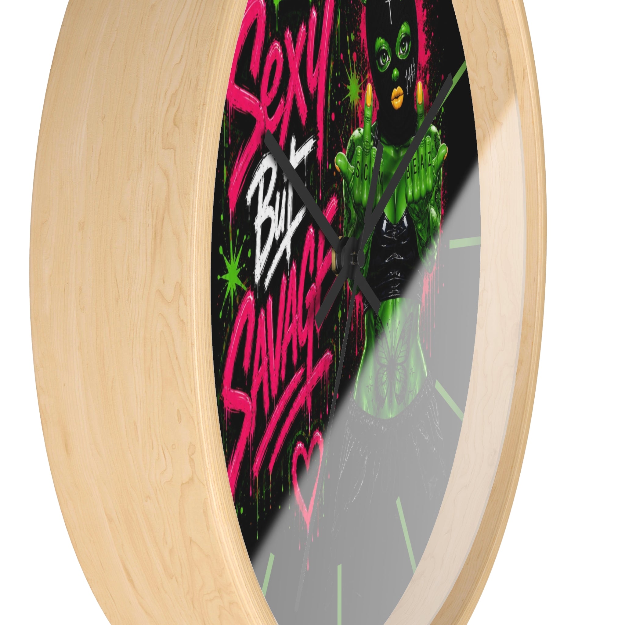 Wall Clock-Sexy But Savage Green Remix-SCUMMIEBEARZ™️