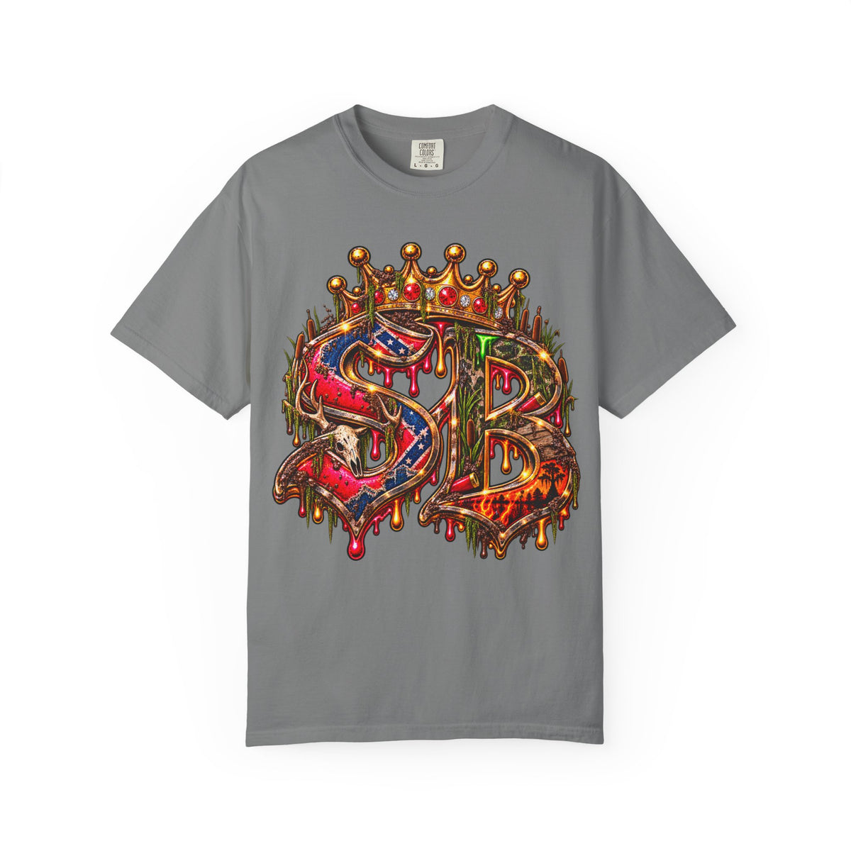 Unisex Garment-Dyed T-shirt-OMG I CAUGHT A MONSTER-SCUMMIEBEARZ™️
