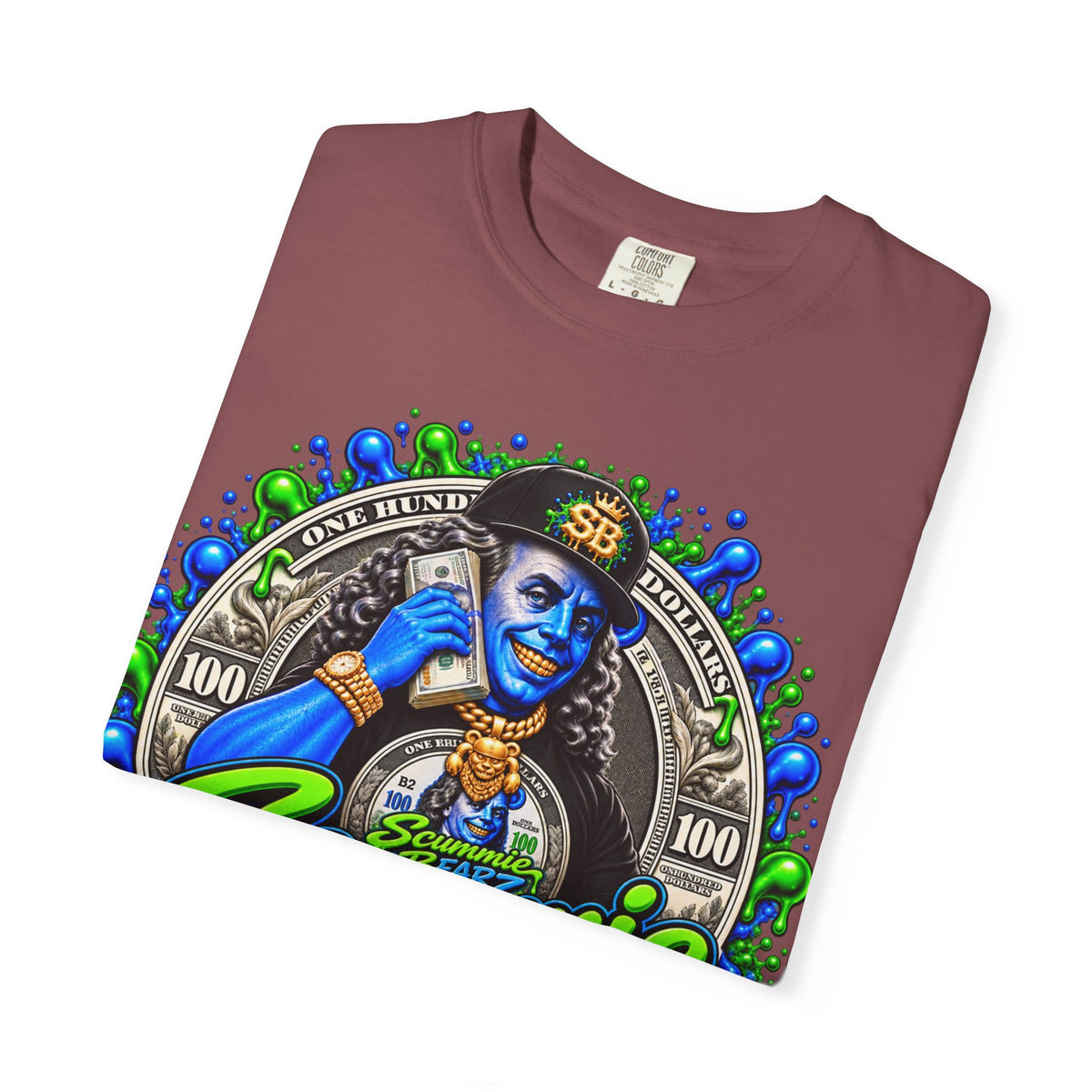 Comfort color 1717- "Paper Chaser" Graphic T-Shirt wha-SCUMMIEBEARZ™️