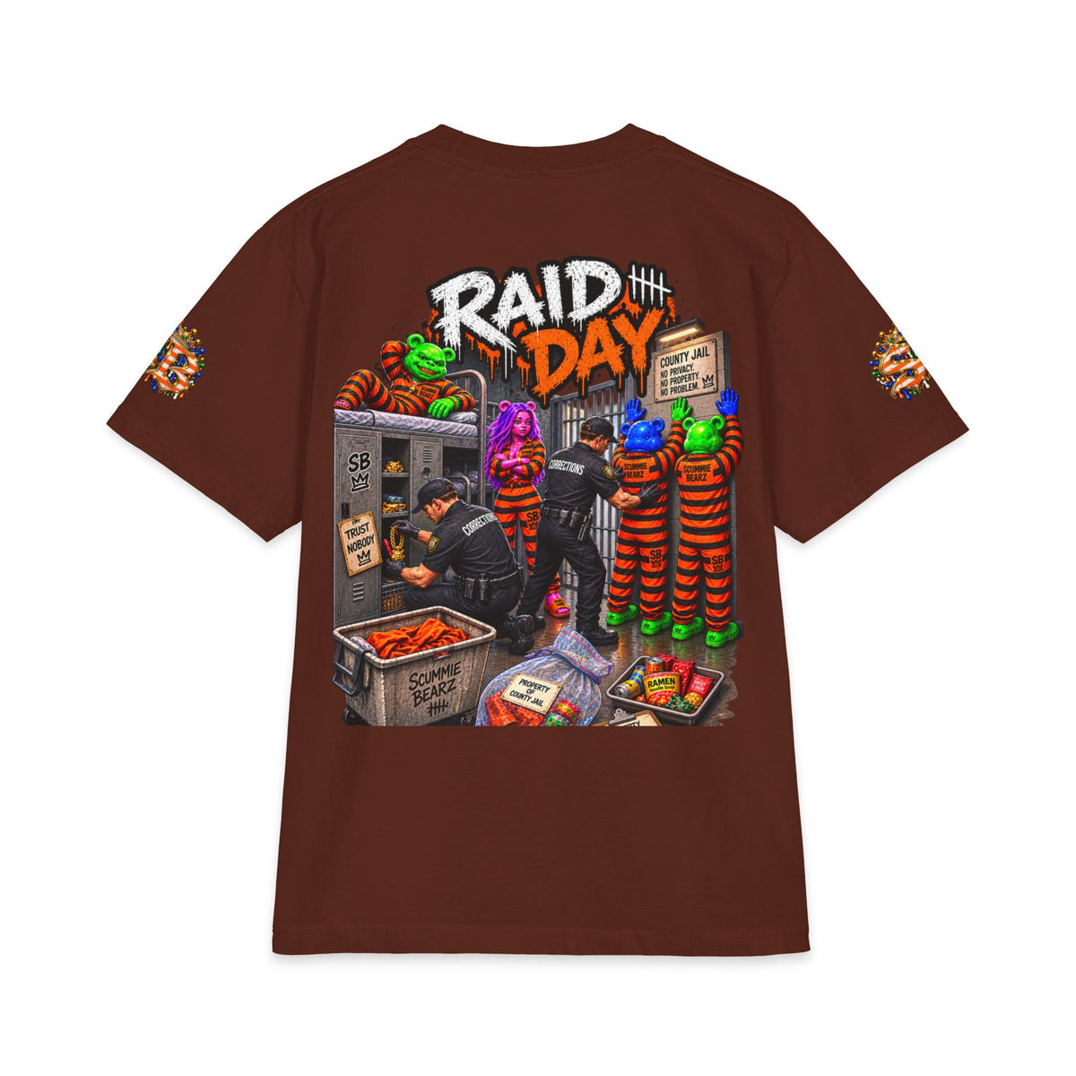 Raid Day | SCUMMIEBEARZ™ Shaka Wear Heavyweight Tee