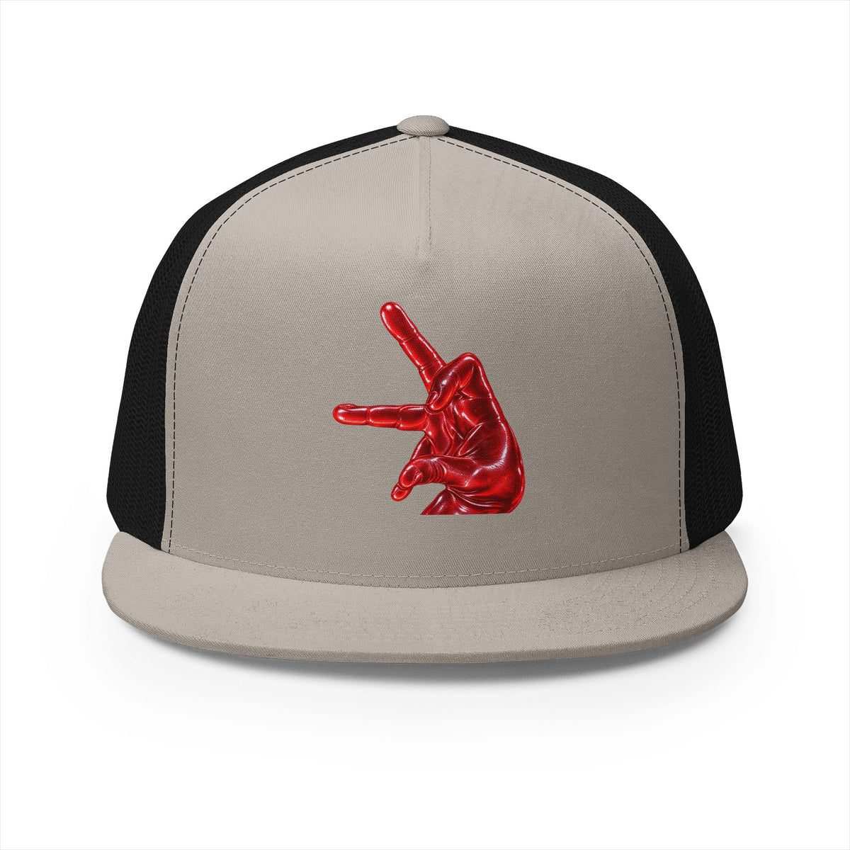 5 Panel Trucker Cap-BLOOD MONEY, HAND LOGO-SCUMMIEBEARZ™️