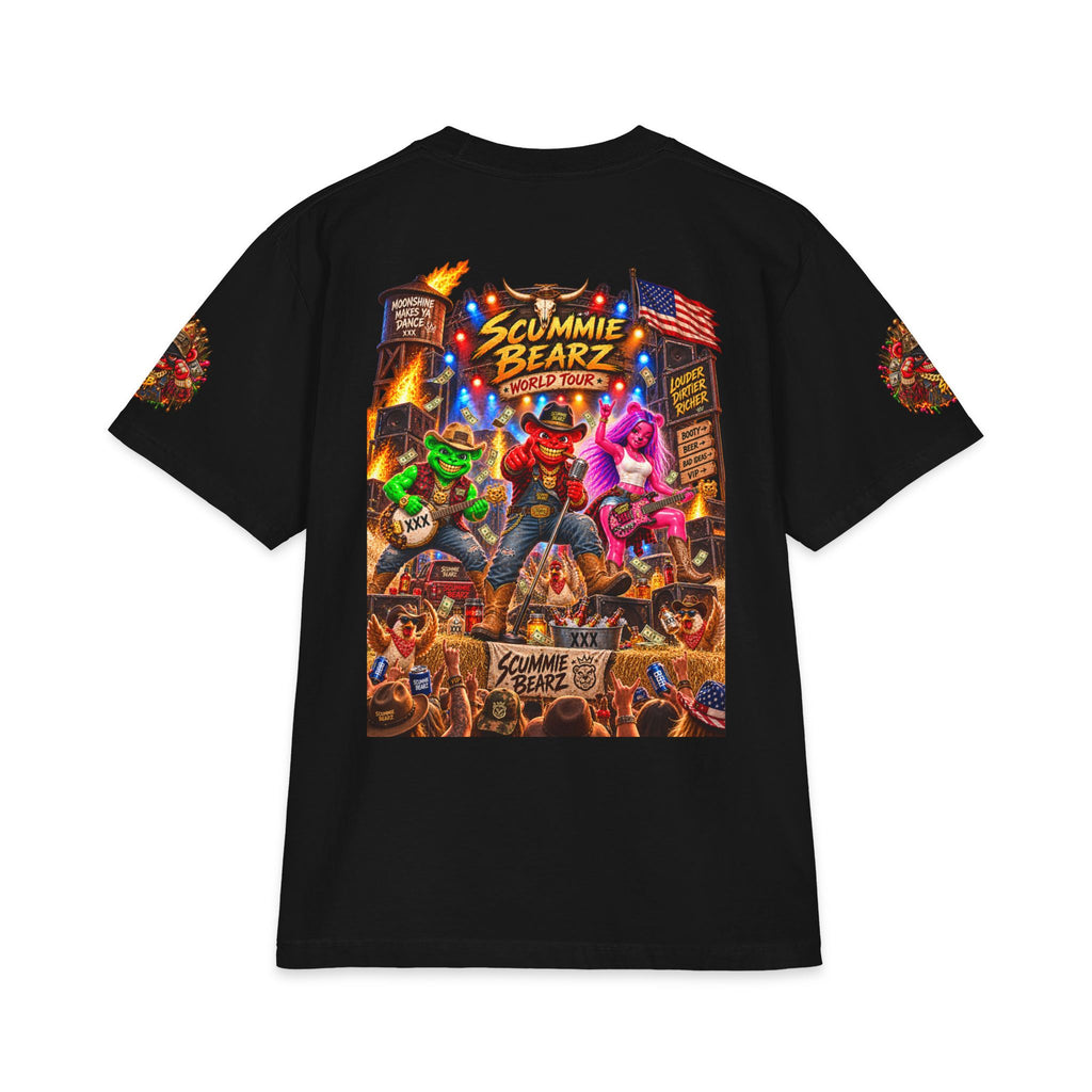 Country World Tour | SCUMMIEBEARZ™ Shaka Wear Heavyweight Tee