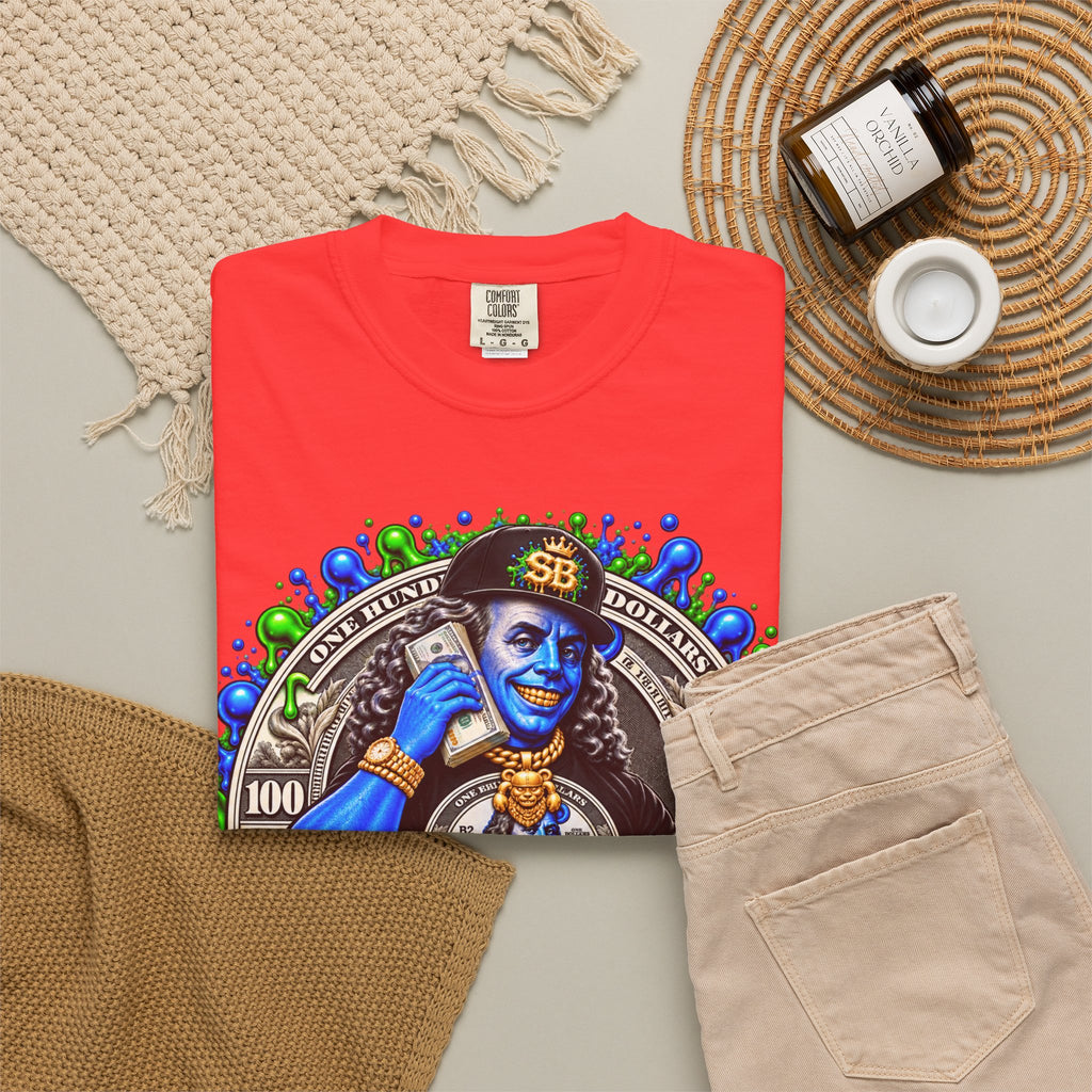 Comfort color 1717- "Paper Chaser" Graphic T-Shirt wha-SCUMMIEBEARZ™️