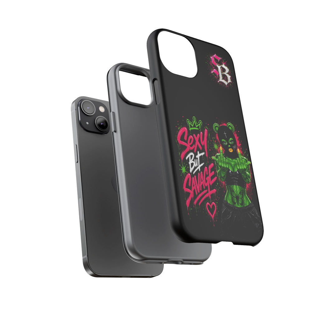 SCUMMIEBEARZ Sexy But Savage Green Remix Tough Cases