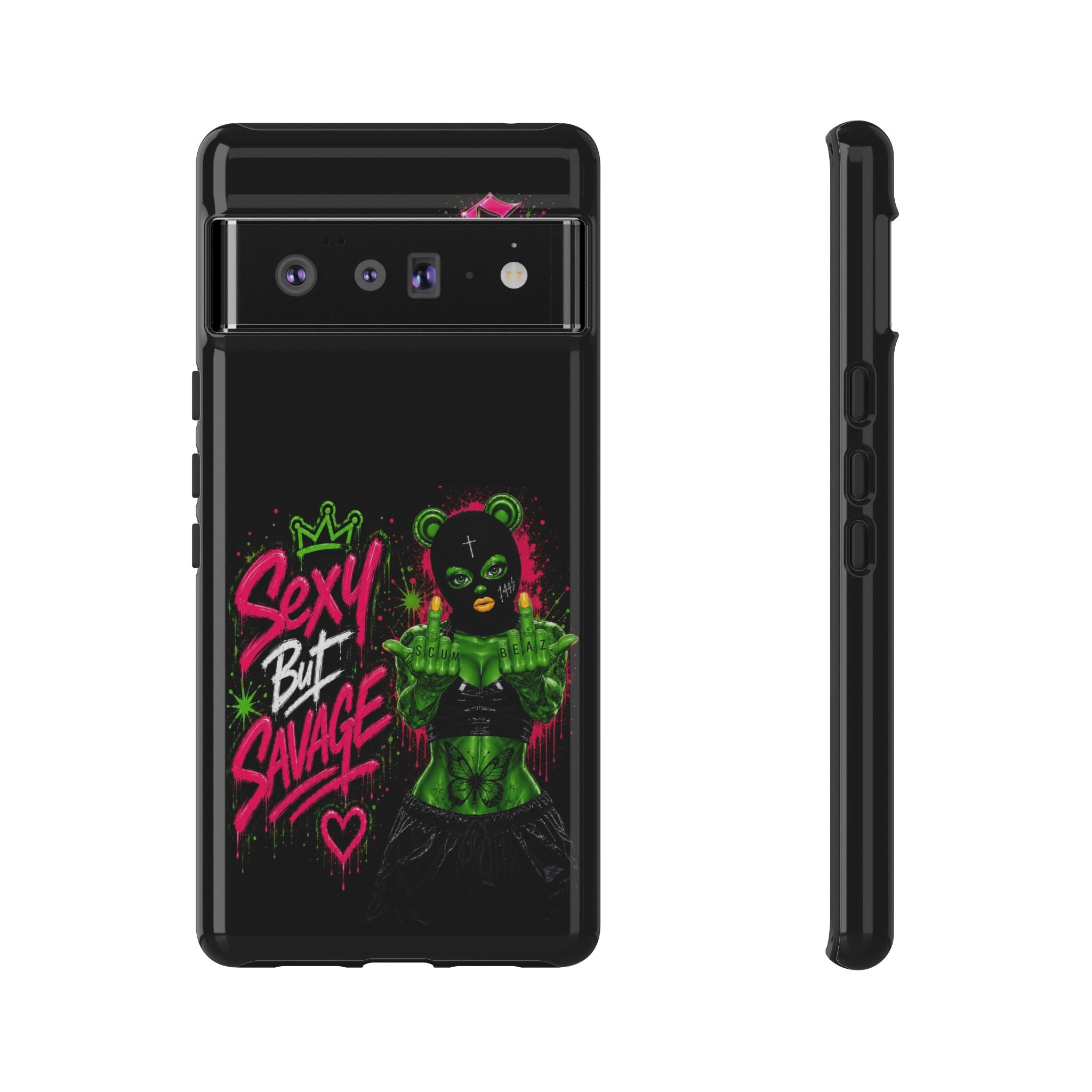 SCUMMIEBEARZ Sexy But Savage Green Remix Tough Cases