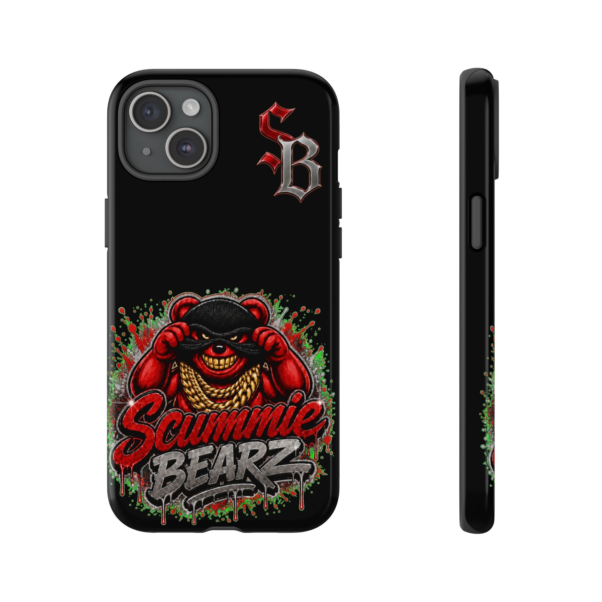 SCUMMIEBEARZ ♦️RED LOGO♦️ Tough Cases