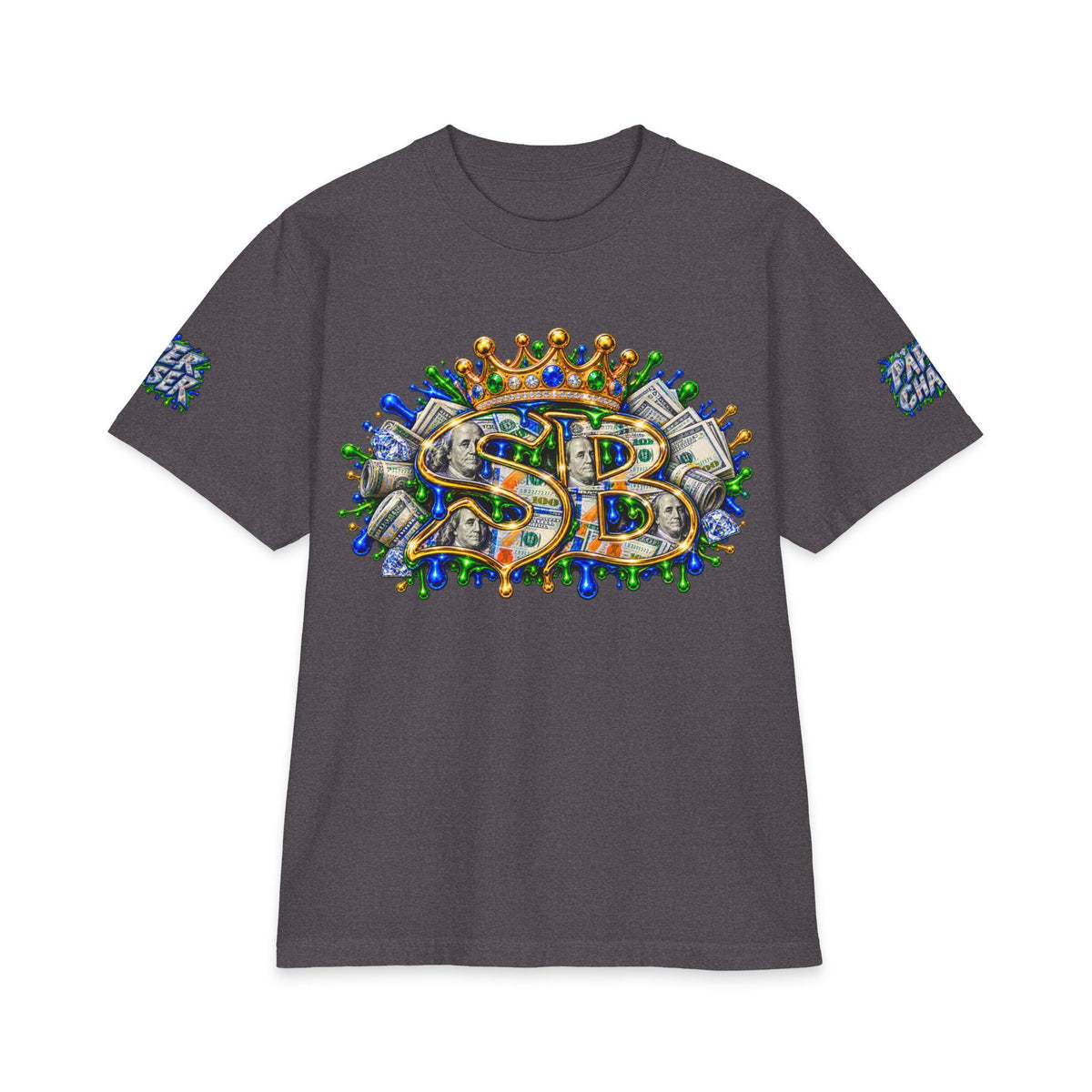 Sb Logo Paperchaser Masked Crown | SCUMMIEBEARZ™ Shaka Wear Heavyweight Tee