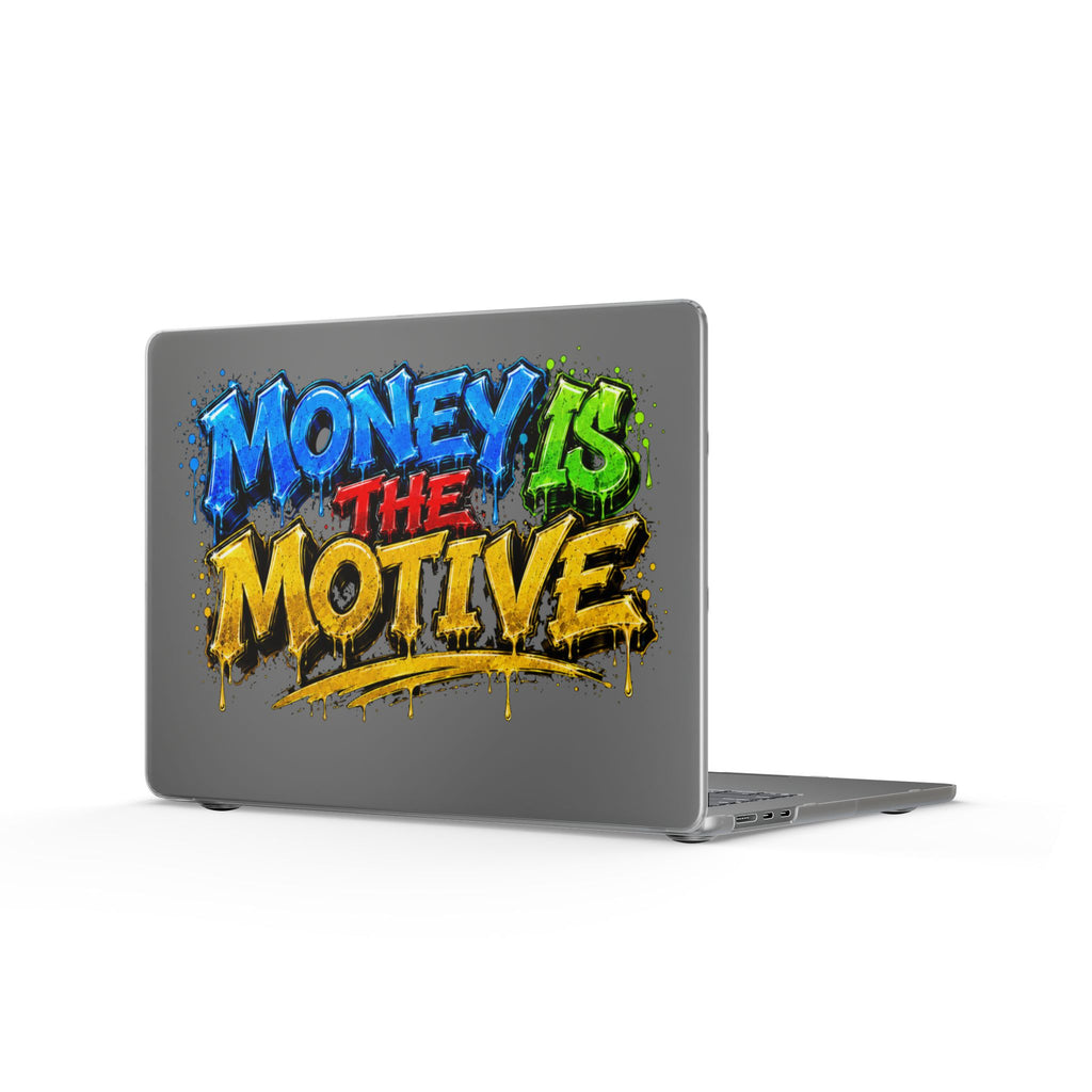 Matte MacBook Cases-MONEY IS THE MOTIVE-SCUMMIEBEARZ™️
